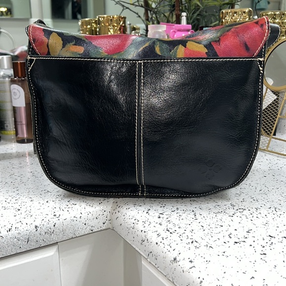 Patricia Nash Floral Crossbody Bag - Red and Black - Picture 4 of 10